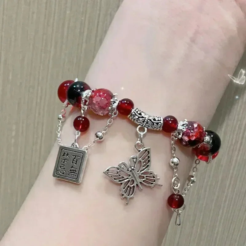 Anime Tian Guan Ci Fu Bracelet Xie Lian Hua Cheng Heaven Official’s Blessing Beads Chain Pendant Bracelets Jewelry Accessories